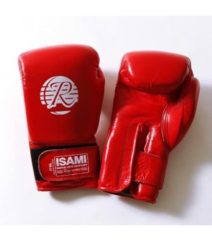 Amazon.co.jp: ISAMI BOXERボクシンググローブ 本革 14オンス